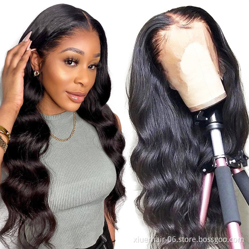 Wholesale Virgin 360 Straight Human Hair Wigs,Hd Lace Frontal Wig Human Hair Cuticle Aligned Private Label
